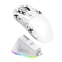 ATTACK SHARK X11 White Tri-Mode Wireless Gaming MOUSE