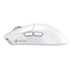 ATTACK SHARK X11 White Tri-Mode Wireless Gaming MOUSE